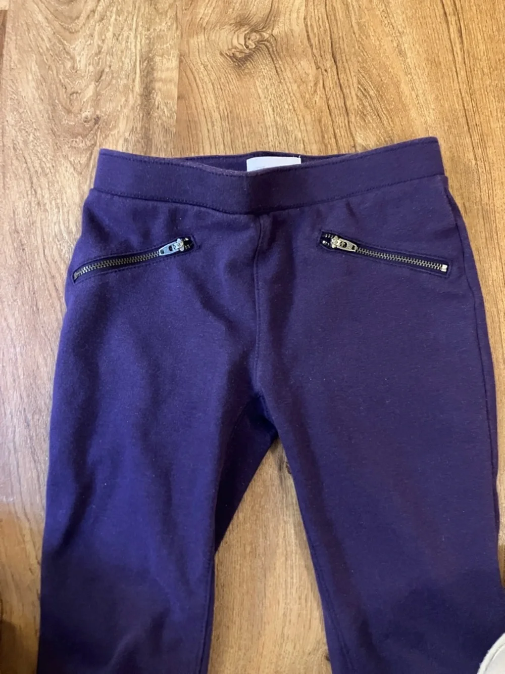 The children’s place purple sparkle leggings pants size 8